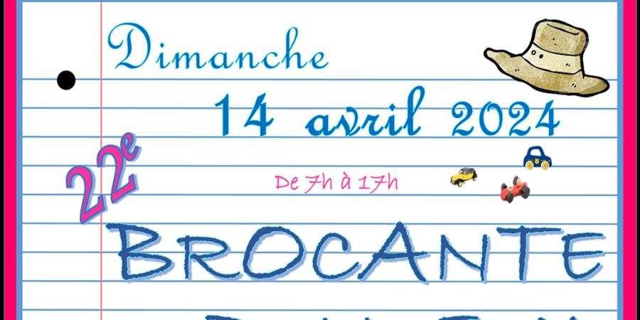 image - 22ème Grande Brocante de Banneux (école Mater Dei)