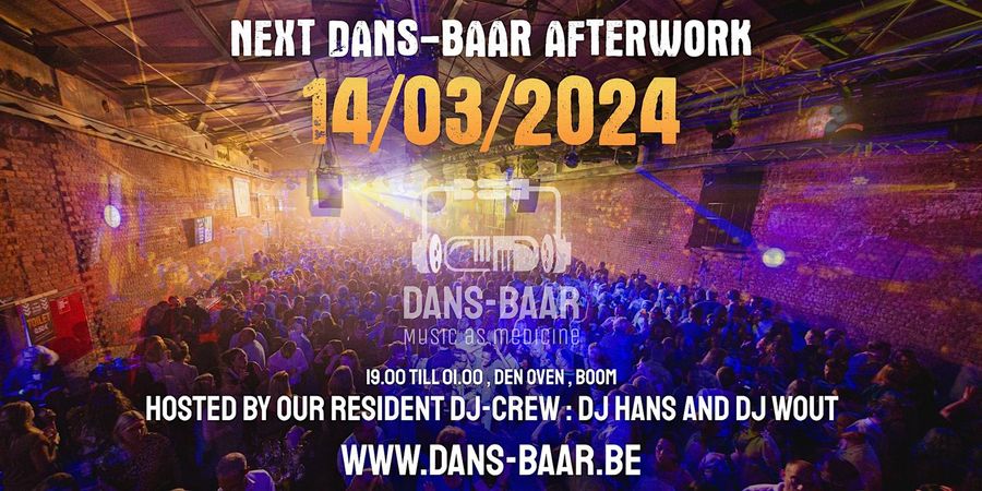 image - Dans-Baar Afterwok 14/03/2024