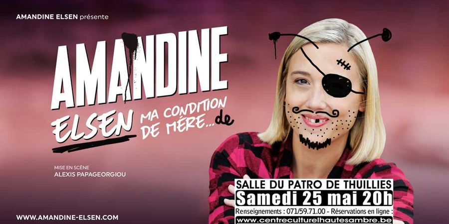 image - Théâtre/humour : « Ma condition de mère … de » par Amandine Elsen