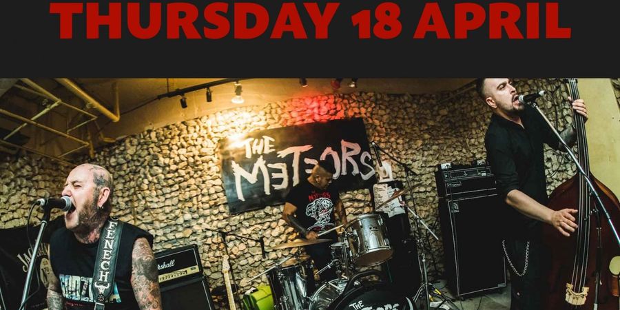 image - The Meteors (US) + Power Shake (BE)