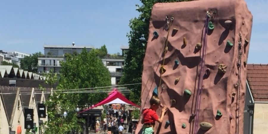 image - Au printemps, Bercy Village fait gravir des sommets aux enfants.