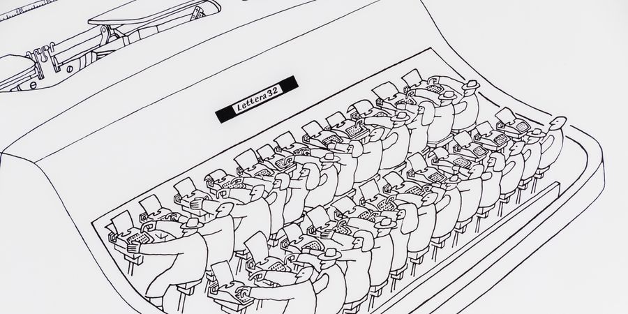 image - Visiter en groupe | Olivetti · Folon