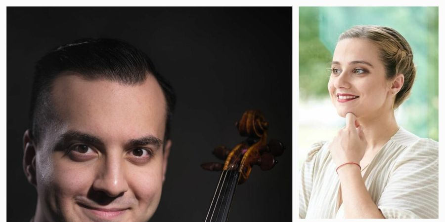 image - Vilmos Csikos, viool, Olivier Lechardeur, piano, Manon Lamaison, zang : 