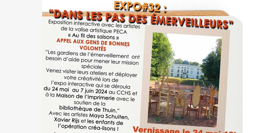 image - Expo#32 : « Dans les pas des émerveilleurs »