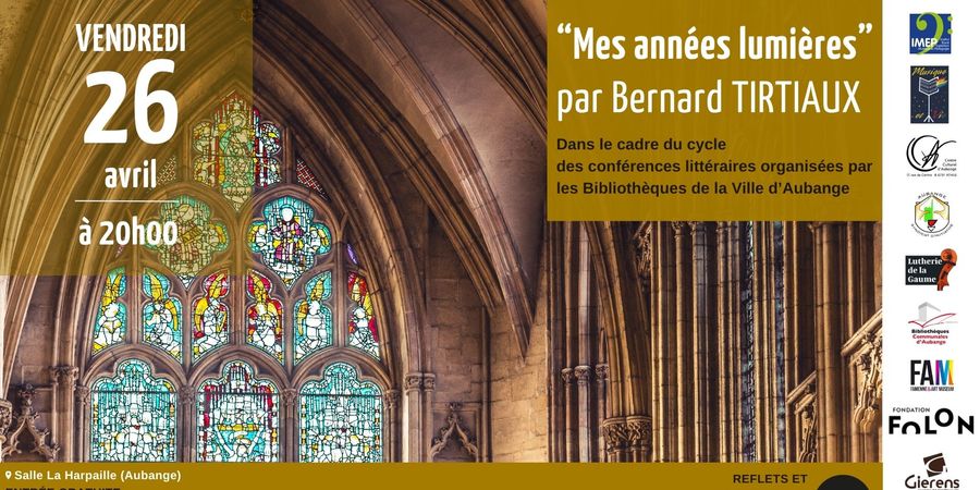 image - Conférence littéraire à la Salle La Harpaille | 