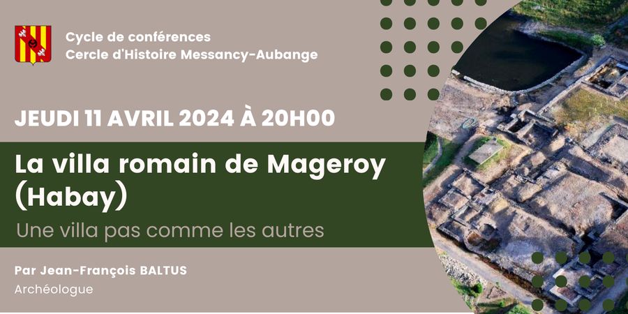 image - Conférence du CHMA à la bibliothèque d'Athus | La villa Mageroy