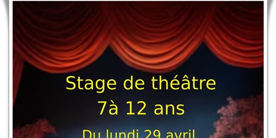 image - stage théâtre enfants