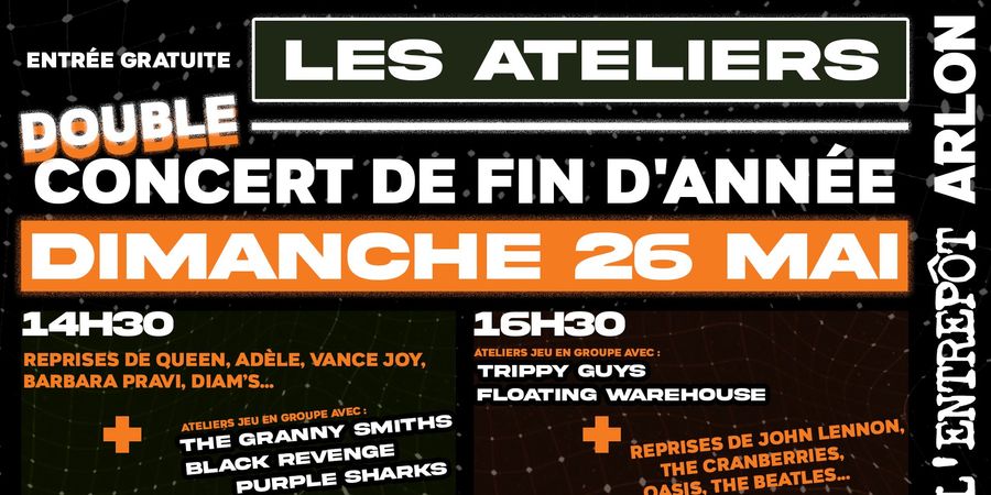 image - Double concert de fin d'année