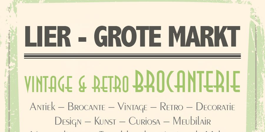 image - Brocante Vintage et Retro - Lier