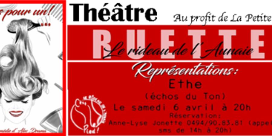image - Soirée théâtre Le Rideau de l'Aunaie