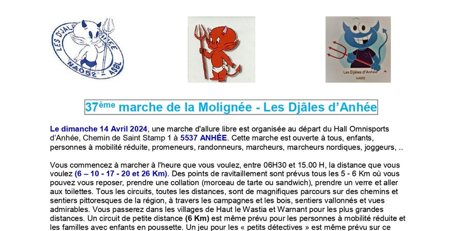 image - 37e Marche de la Molignée