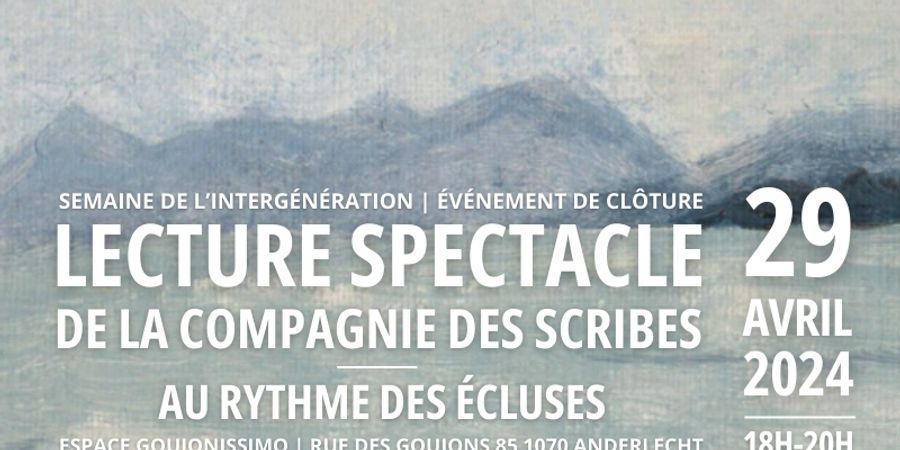 image - Lecture spectacle de la Compagnie des Scribes