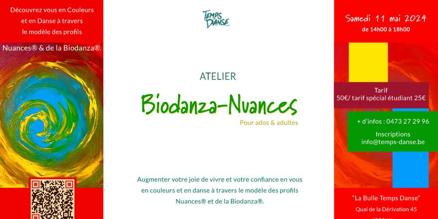 image - ATELIER BIODANZA-NUANCES animé par Marie Franssen & Eric Bousquet