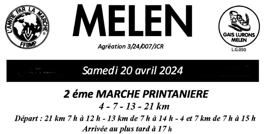 image - 2e Marche Printanière