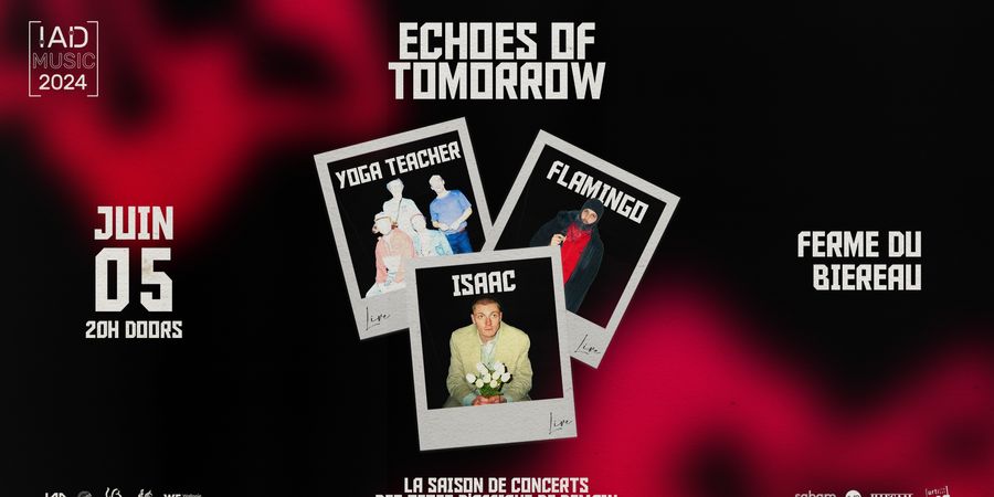 image - Flamingo + Isaac + Yoga Teacher @La Ferme du Biéreau