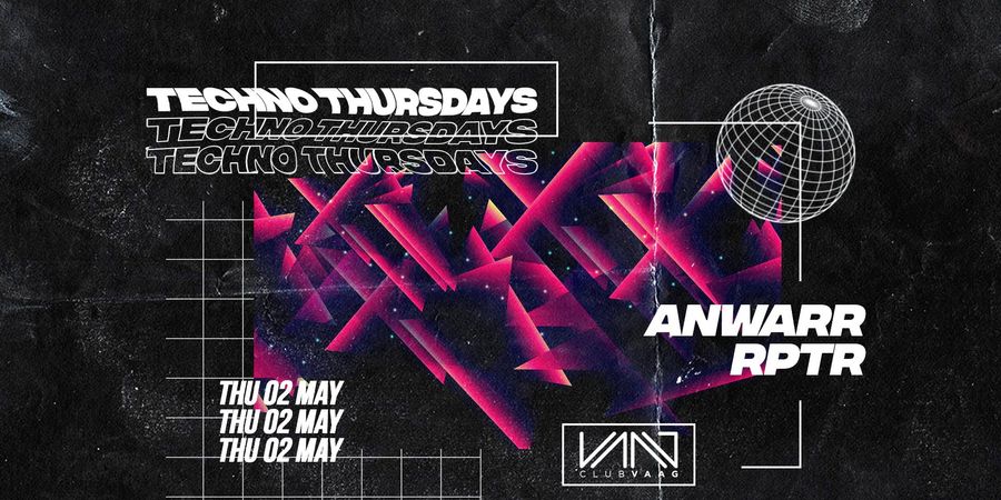 image - Techno Thursdays invites ANWARR & RPTR