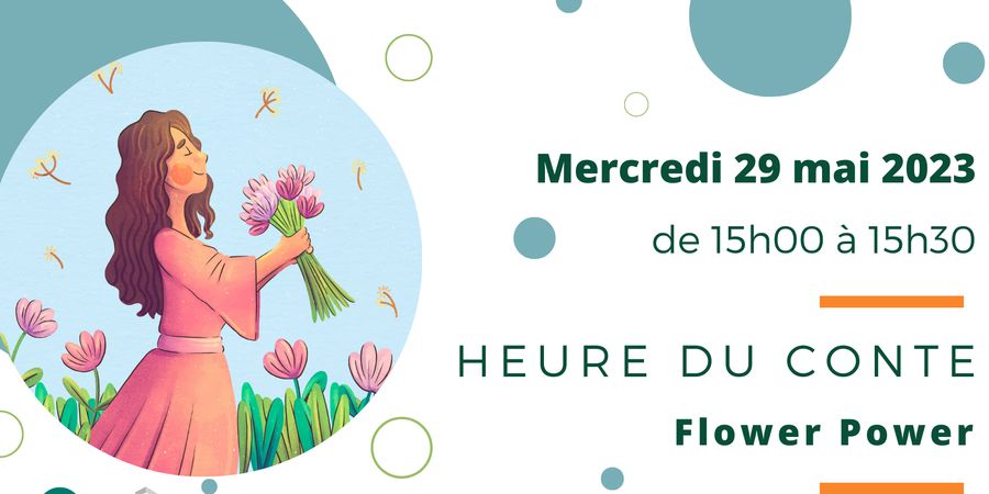 image - Heure du conte à la bibliothèque d'Athus | Flower Power