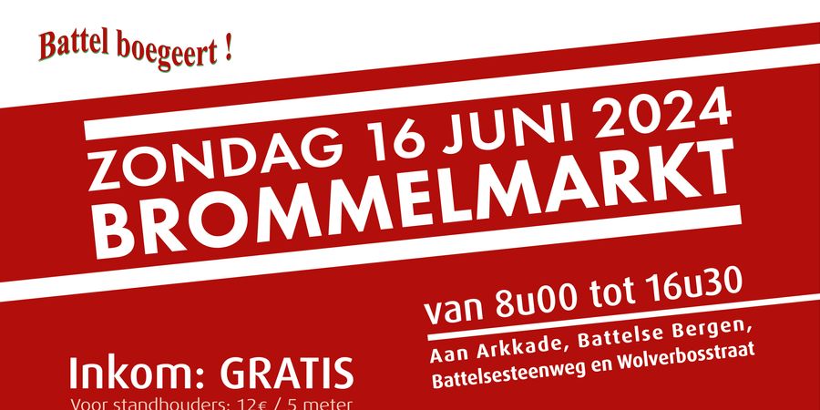 image - Brommelmarkt Battel