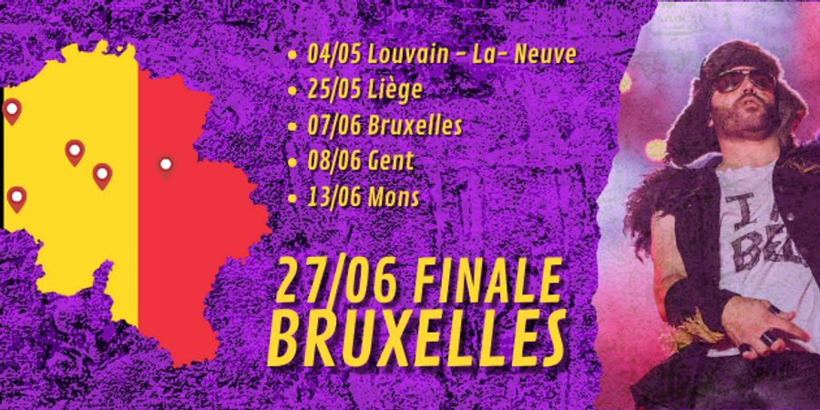 image - Air Guitar Belgium Championship 2024