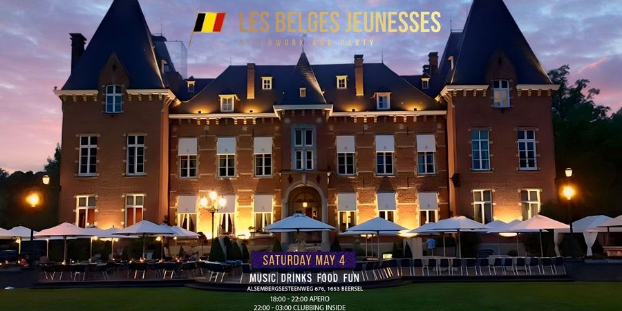 image - OPEN AIR PARTY - LA VIE DE CHATEAU (APERO / DINNER-BBQ / PARTY) | Kasteel Gravenhoff