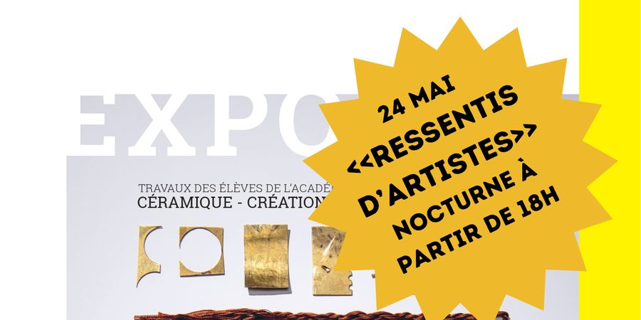 image - Ressentis d'Artistes - Nocturne pour la semaine des musées belges