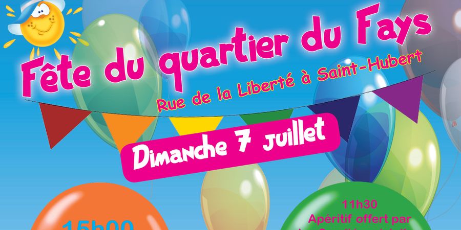 image - Fête du quartier du Fays