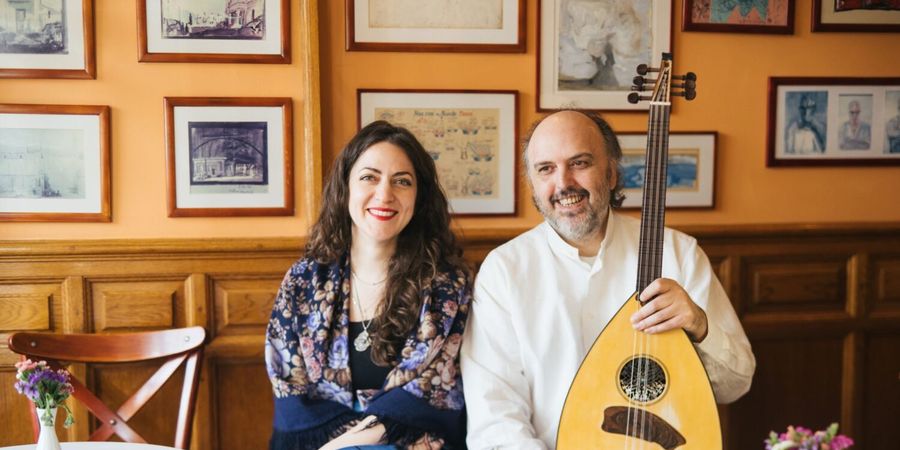 image - Asimina Karamperopoulou (zang) & Periklis Papapetropoulos (Turkse luit)