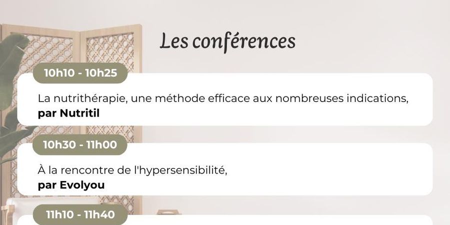image - Salon zénitude: le bien-être de la personne
