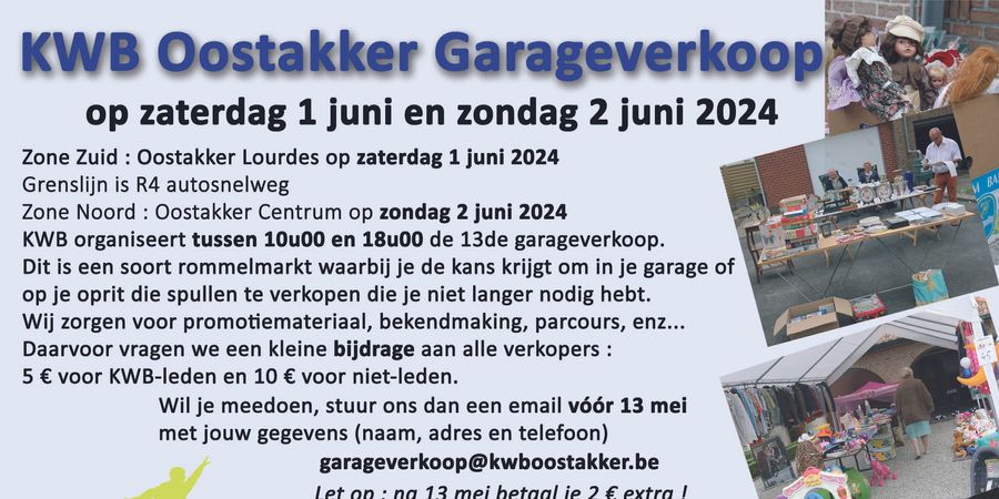 image - Garageverkoop kwb