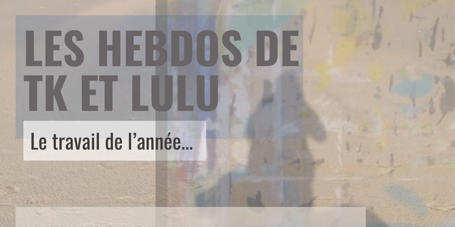 image - Vernissage de L’expo LES HEBDOS DE TK et LULU