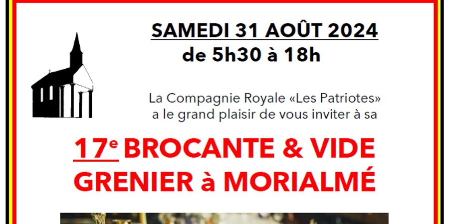image - 17e Brocante & Vide Grenier à Morialmé