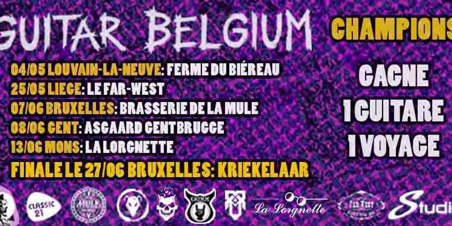 image - Air Guitar Belgium Championship 2024