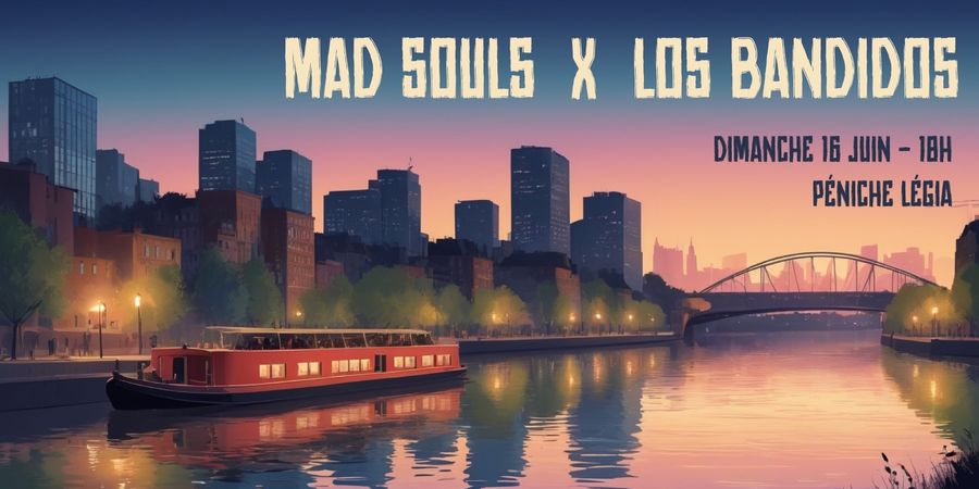 image - Mad Souls x Los Bandidos | Concerts de reprises pop/rock *GRATUIT*