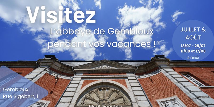 image - Visite guidée de l'abbaye de Gembloux