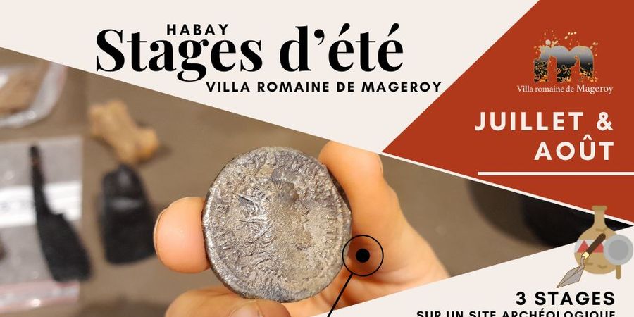 image - Stage été Arché'en herbe - Villa romaine de Mageroy