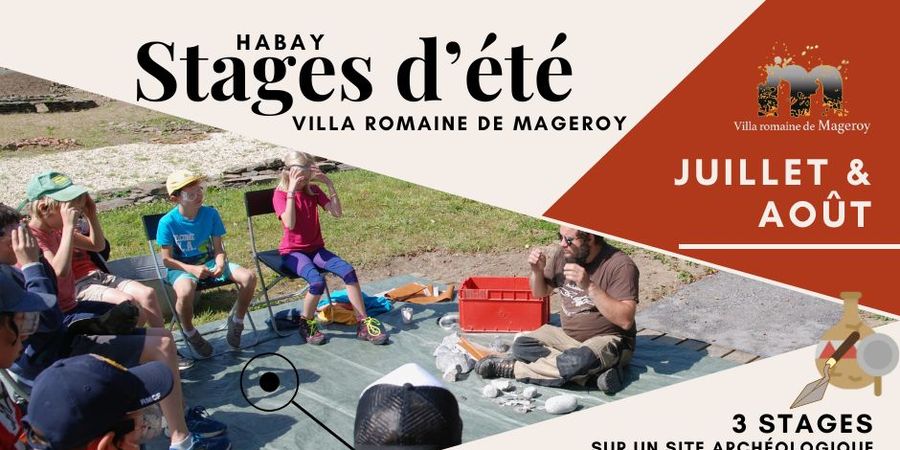 image - Stage été Une semaine dans le temps - Villa romaine de Mageroy