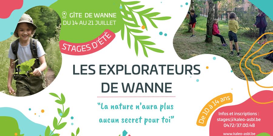 image - Stage - Les Explorateurs de Wanne