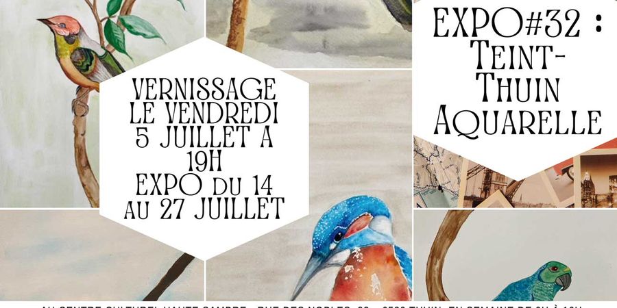 image - Expo#32 : Teint-Thuin Aquarelle