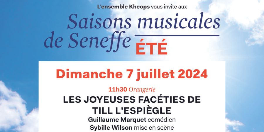 image - 3 concerts pour l'Eté des Saisons musicales de Seneffe