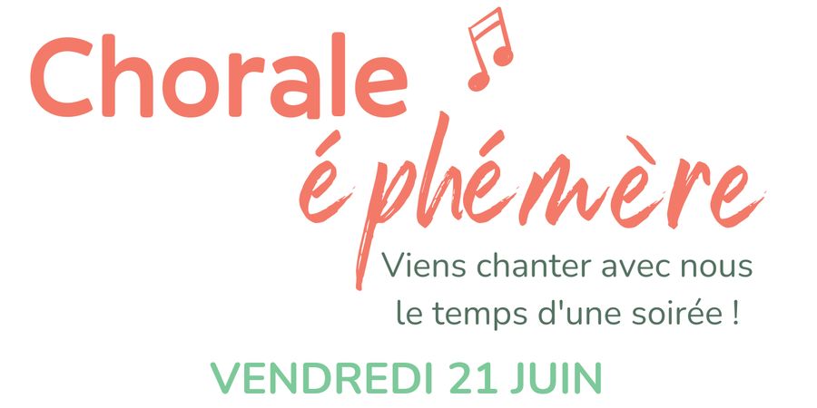 image - Chorale éphémère