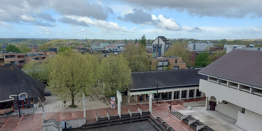 image - Louvain-la-Neuve vue d'en haut