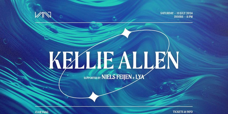 image - Club Vaag invites KELLIE ALLEN & NIELS FEIJEN