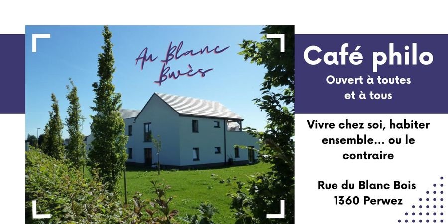 image - Café philo au Blanc Bwès