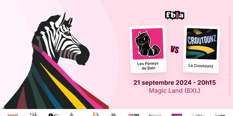 image - FBIA - Match Championnat d'Improvisation : Poneys de Bain VS Croutounz