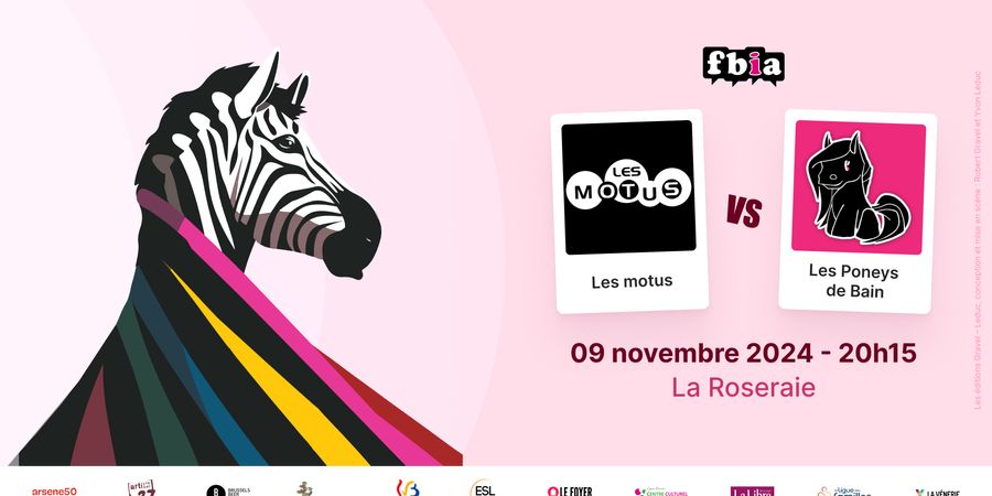 image - FBIA - Match Championnat d'Improvisation : Motus VS Poneys de Bain