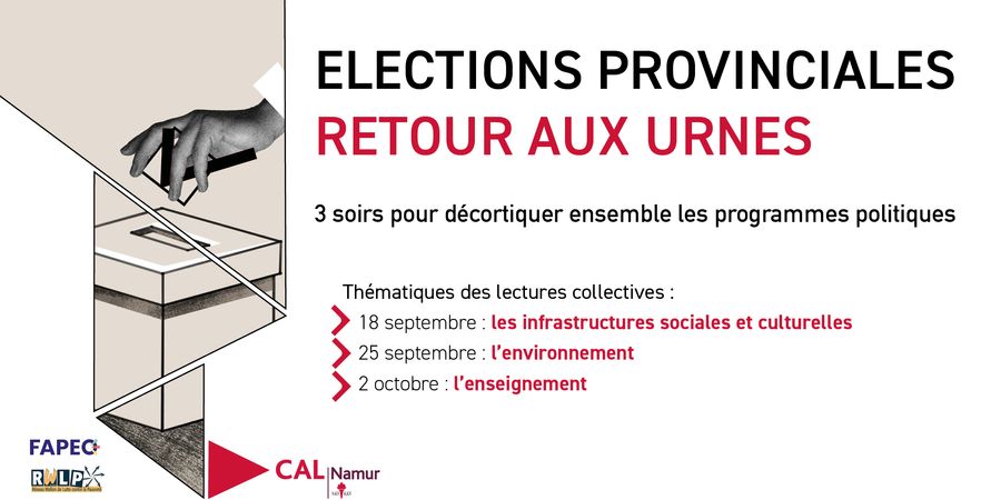 image - Elections provinciales : retour aux urnes
