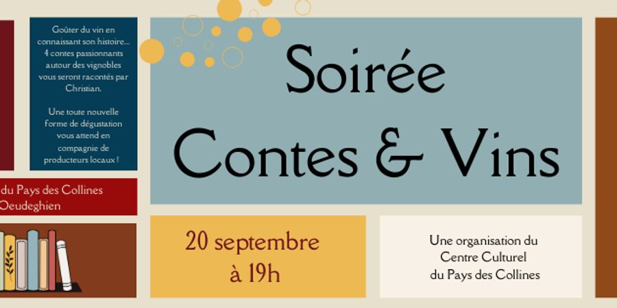 image - La soirée Contes & Vins