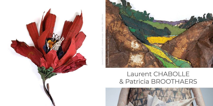 image - Tentoonstelling Patricia Broothaers en Laurent Chabolle