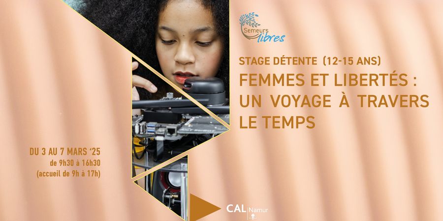 image - Semeurs libres (12-15 ans) : Femmes et libertés - Un voyage à travers le temps