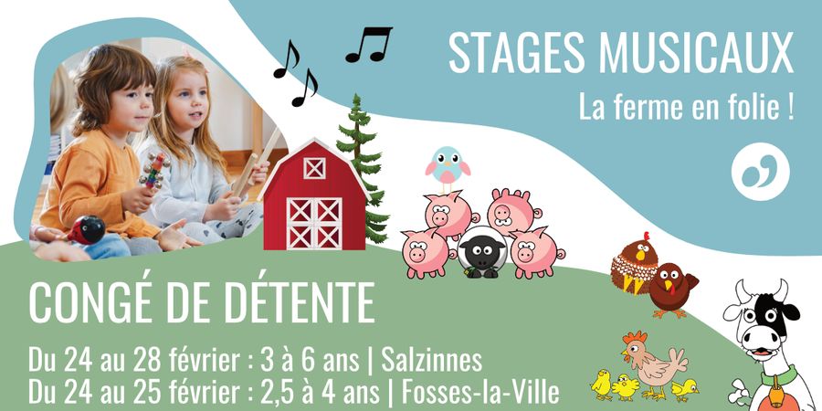 image - Stage musicale - La ferme en folie !